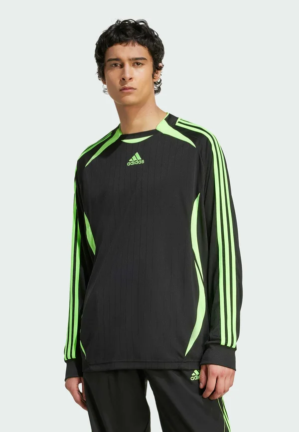 TEAM GEIST UNISEX - Langarmshirt - black/signal green