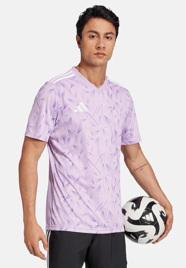 TEAM ICON 25 - T-Shirt print - lilaweiss