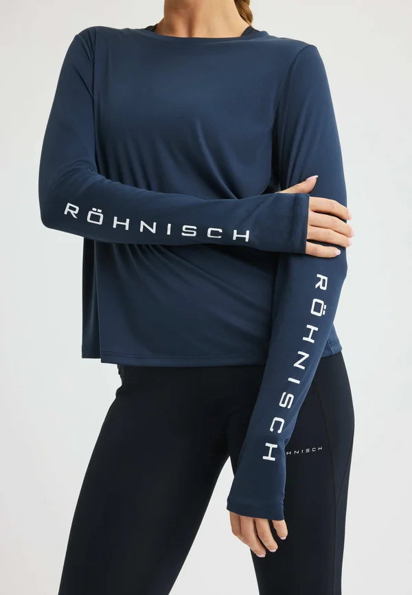 TEAM LOGO LS - Top - space navy