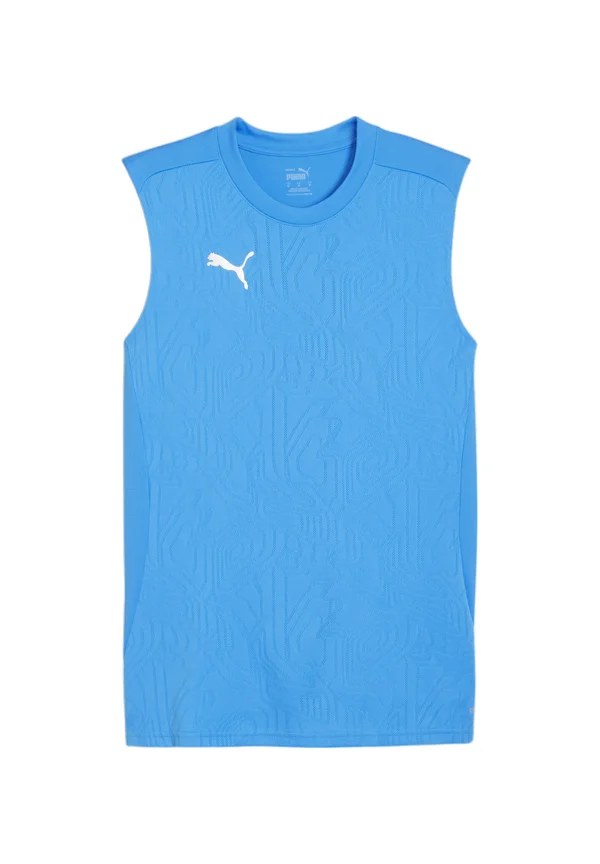 TEAMFINAL TANK - Top - dunkelblausilber