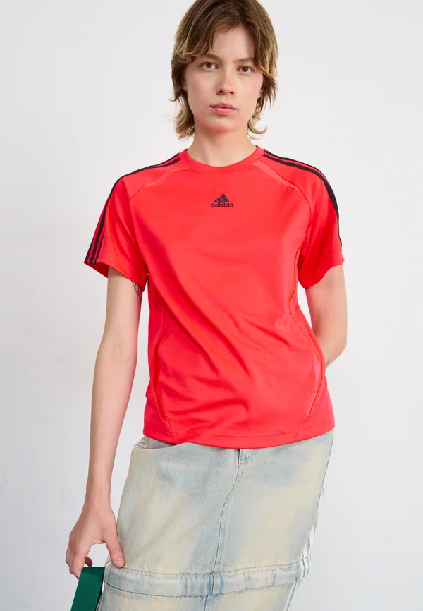 TEAMGEIST TEE - T-Shirt print - lucid red/black