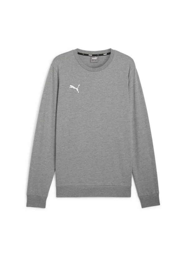 TEAMGOAL CASUALS CREW NECK - Sweatshirt - medium gray heather puma white