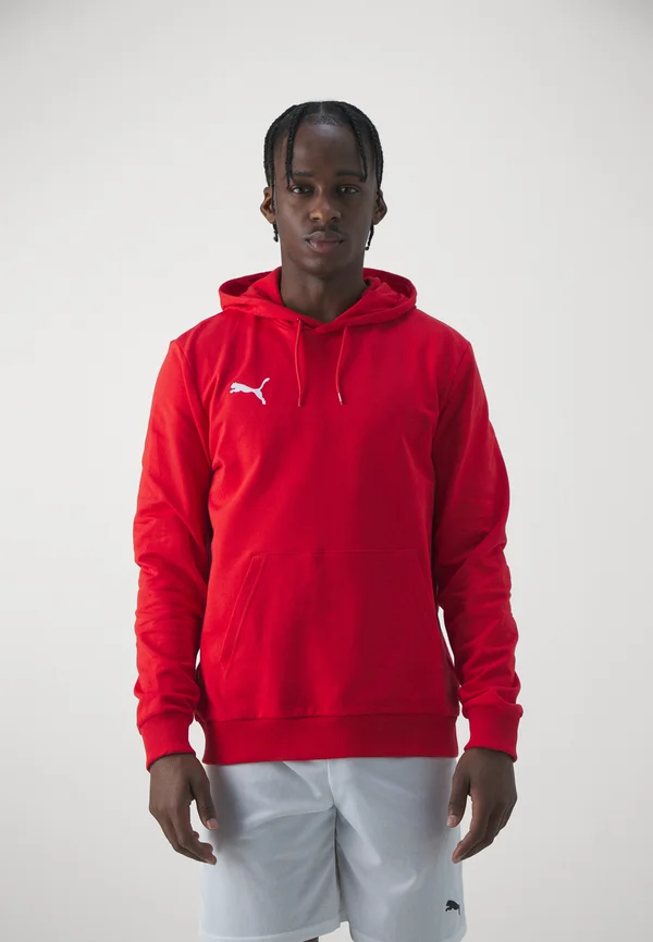 TEAMGOAL CASUALS HOODY - Kapuzenpullover - red/white