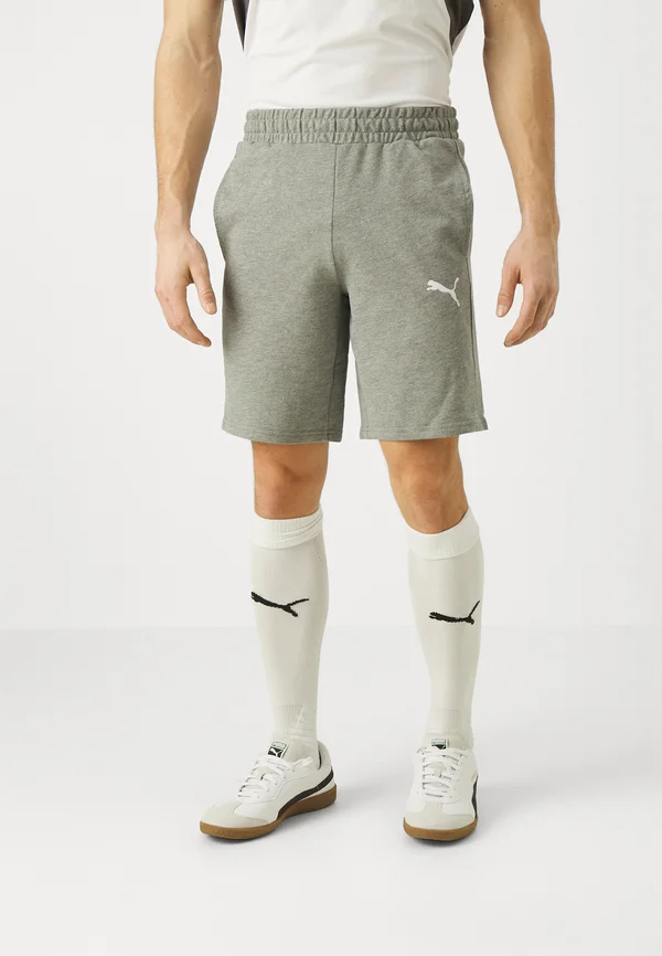 TEAMGOAL CASUALS SHORTS - Kurze Sporthose - medium gray heather/white