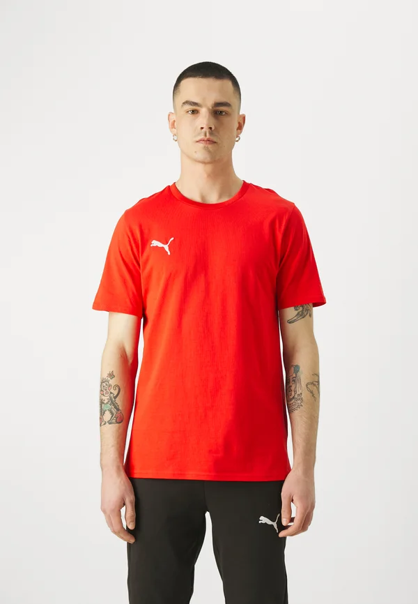 TEAMGOAL CASUALS TEE - T-Shirt basic - red/white