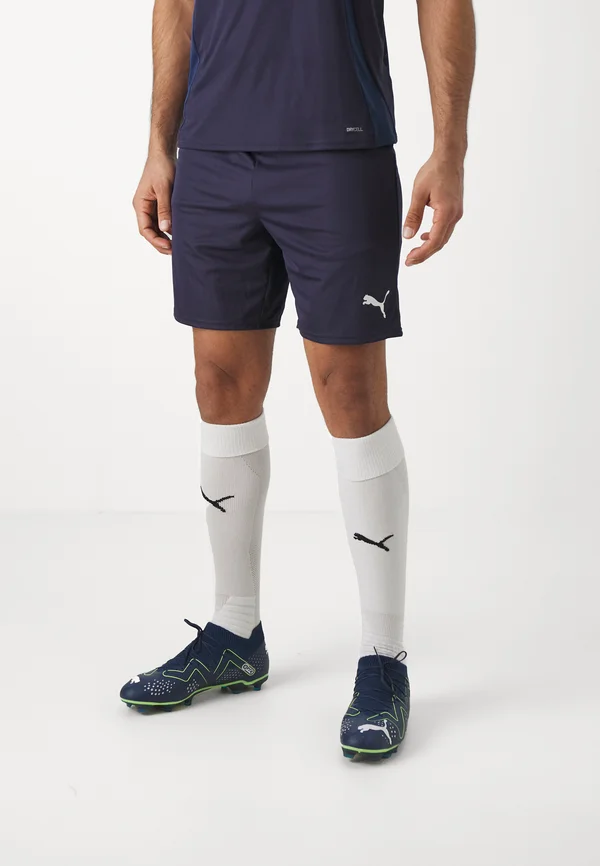 TEAMGOAL - Kurze Sporthose - navy/white
