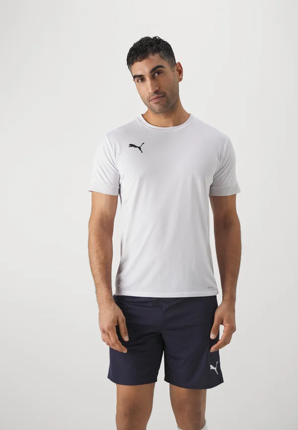 TEAMGOAL MATCHDAY - Sport T-Shirt - white/black/feather gray