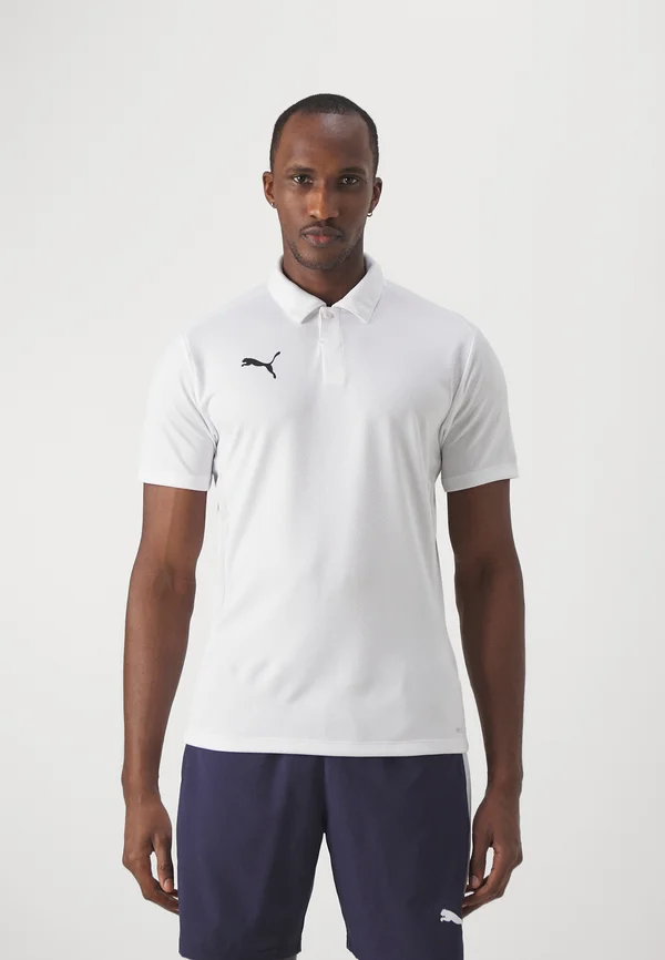 TEAMGOAL - Poloshirt - white/black/feather gray