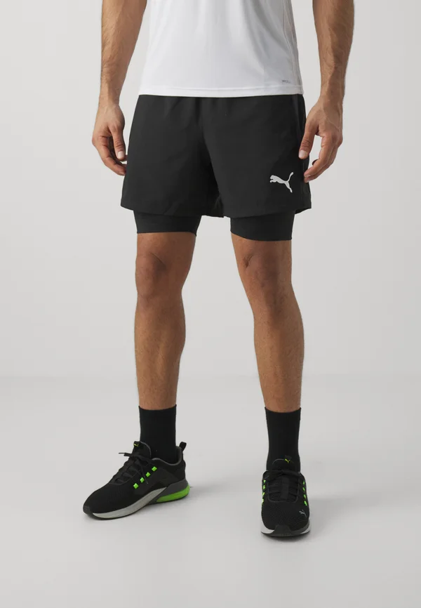 TEAMGOAL SHORT - Kurze Sporthose - black/white