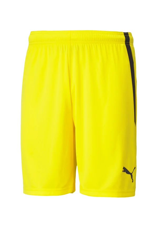 TEAMLIGA FOOTBALL - Shorts - gelbschwarz