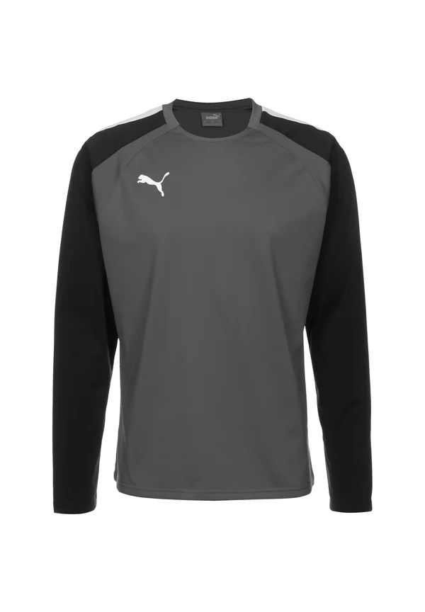 TEAMLIGA - Sweatshirt - smoked pearl/puma white