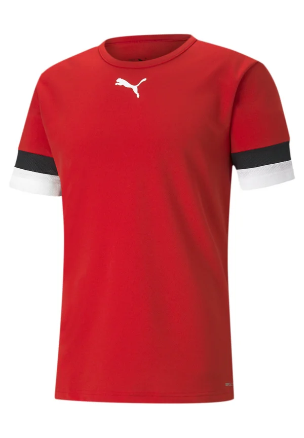 TEAMRISE - T-Shirt print - puma red/puma white