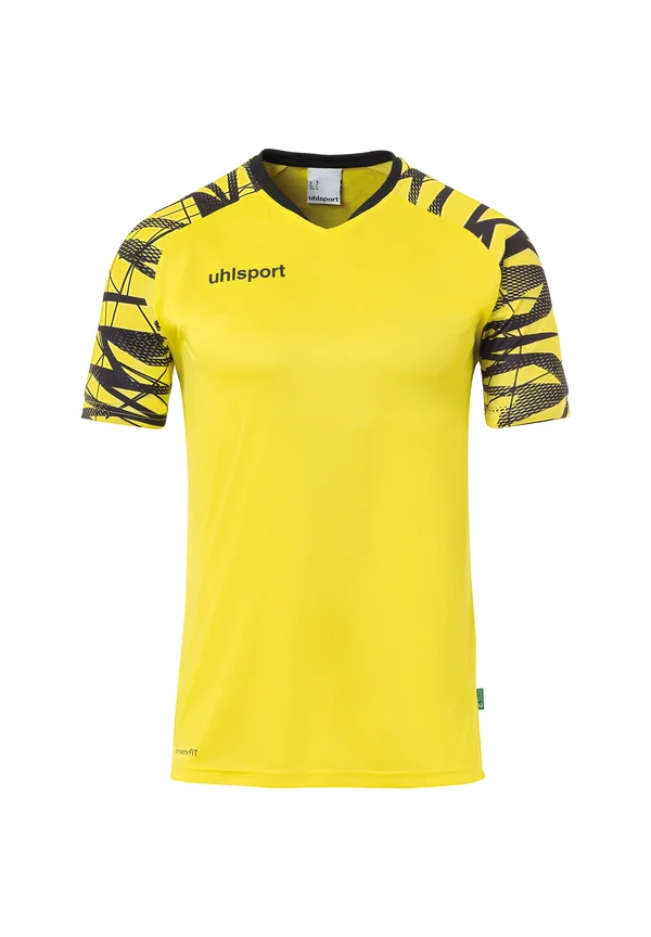 TEAMSPORT GOAL 25 - Fußball-Trikot - limonengelb schwarz