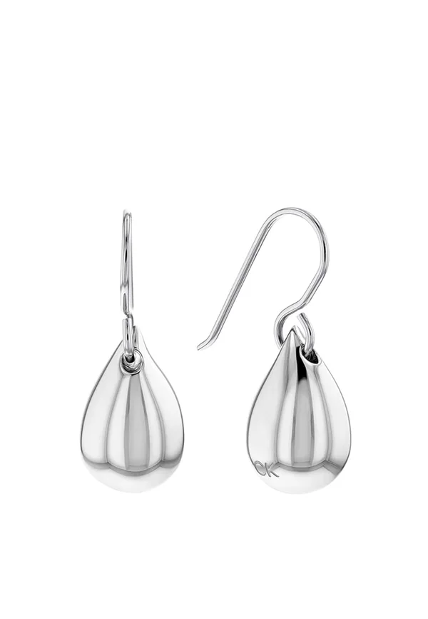 TEARDROP - Ohrringe - silver-colured
