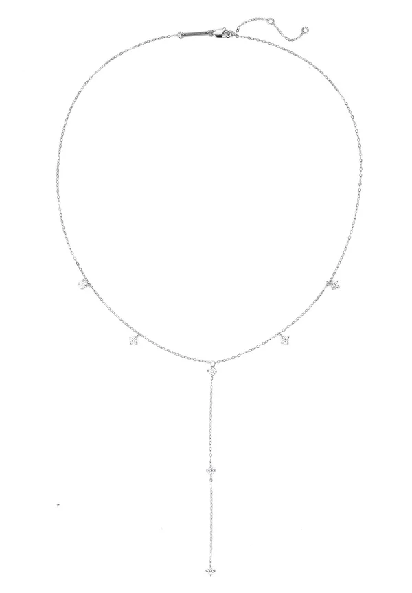 TEARDROP SHINY Y - Halskette - silver-colored