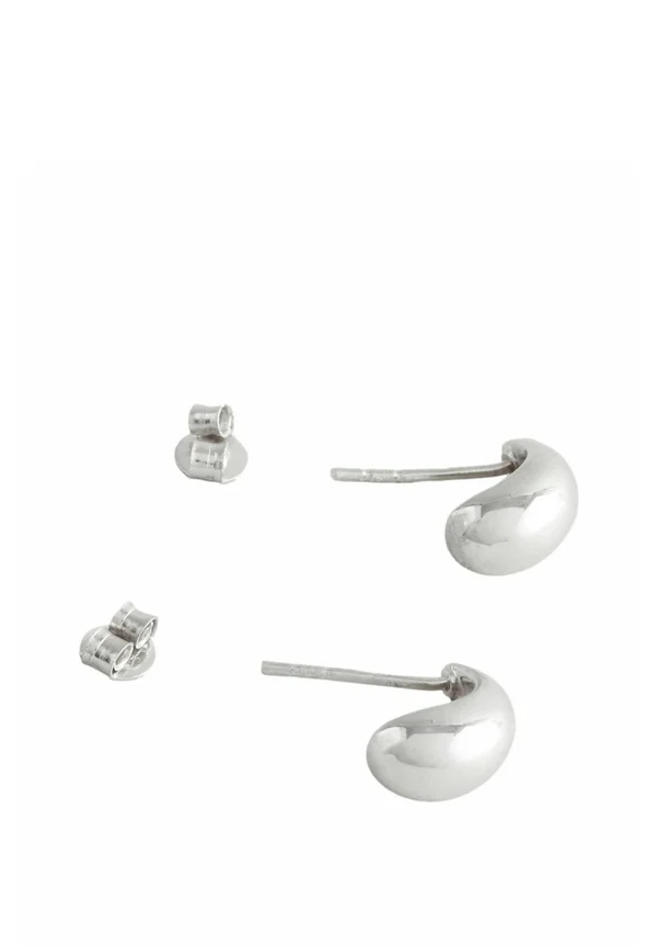 TEARDROP STUD - REGULAR FIT - Ohrringe - silver coloured