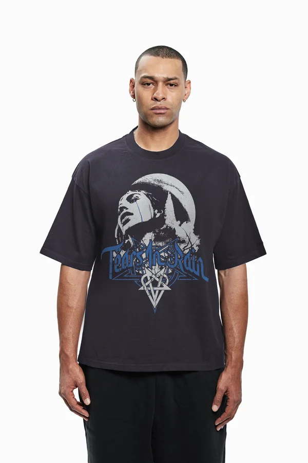 TEARS IN RAIN VINTAGE UNISEX - T-Shirt print - black