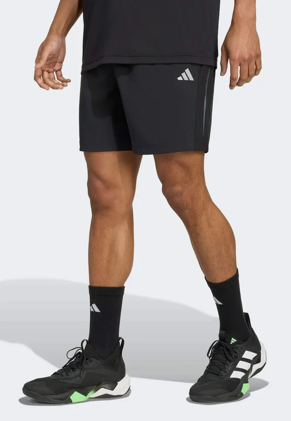 TECH APP GFXSHO - Kurze Sporthose - black