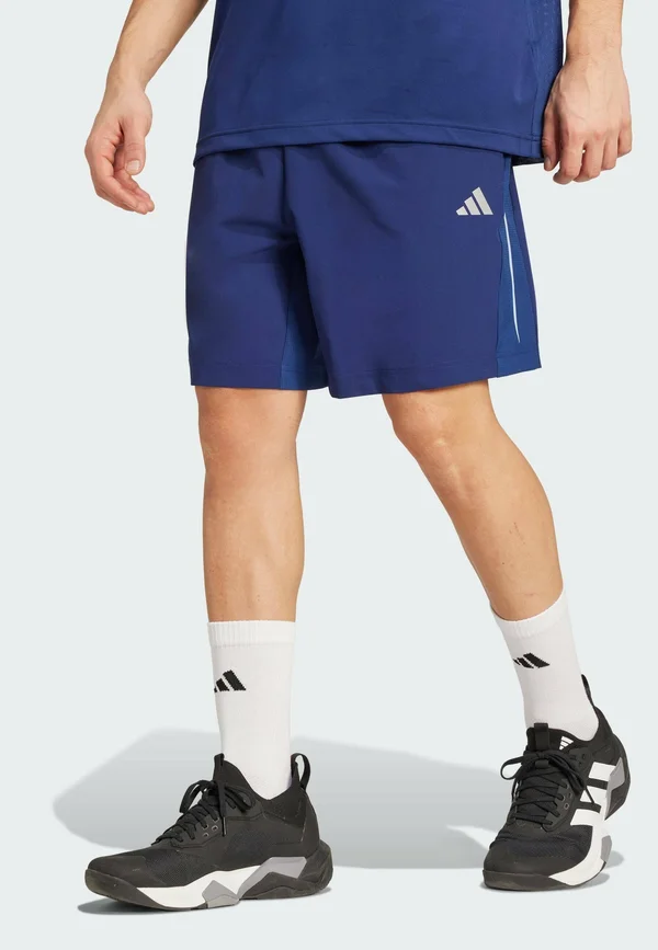 TECH APP GFXSHO - Kurze Sporthose - dark blue