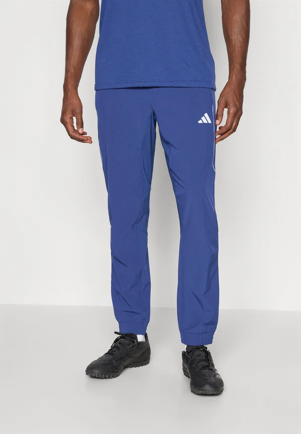 TECH APP - Jogginghose - dark blue/glow blue