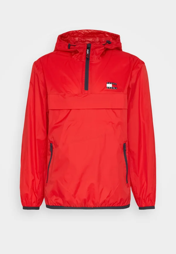 TECH CHICAGO POPOVER UNISEX - Windbreaker - deep crimson