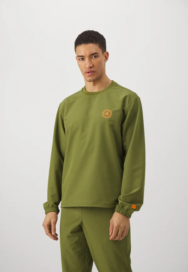 TECH CREW NECK UNISEX - Langarmshirt - pesto