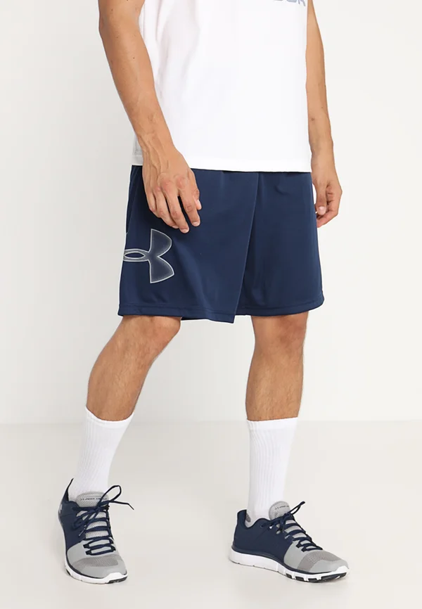 TECH GRAPHIC  - Kurze Sporthose - academy/steel