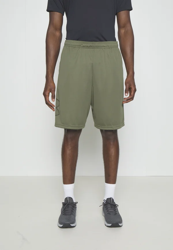 TECH GRAPHIC  - Kurze Sporthose - marine green/black