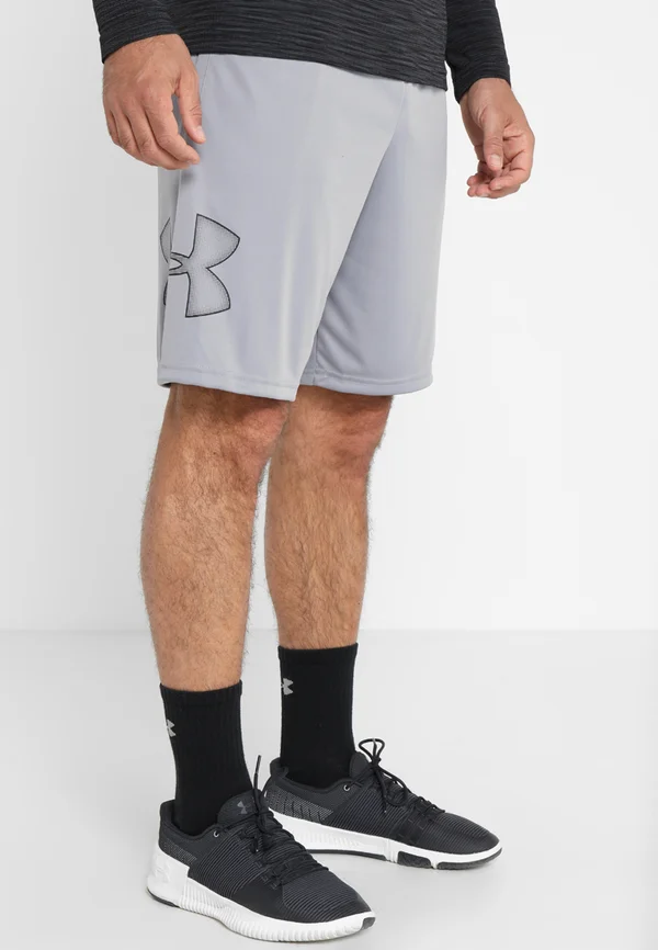 TECH GRAPHIC  - Kurze Sporthose - steel/black