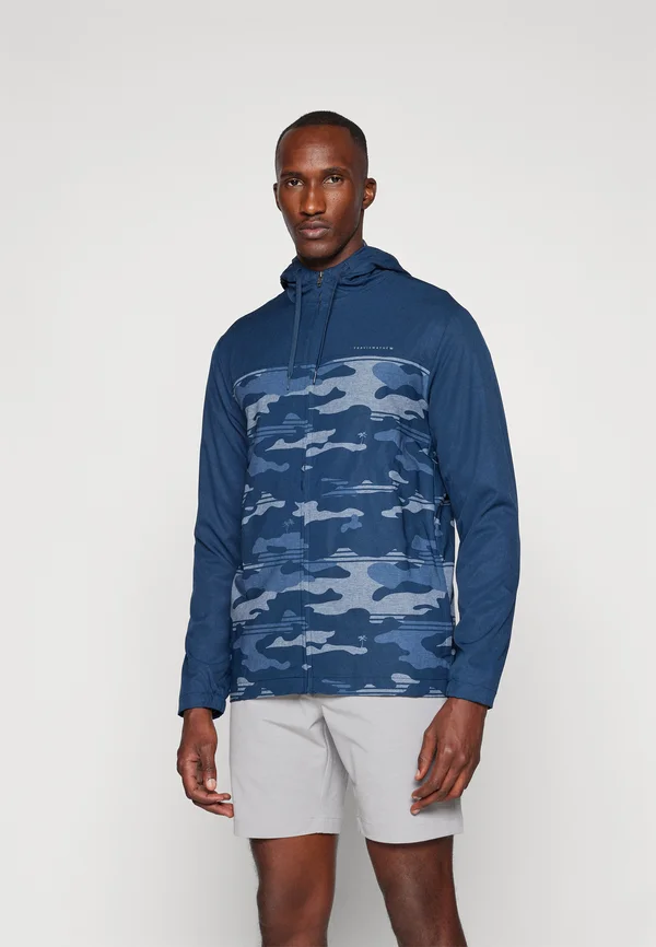 TECH HOODIE - Trainingsjacke - blue nights
