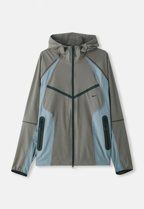 TECH JACKET - Windbreaker - cave stone/cool grey/black
