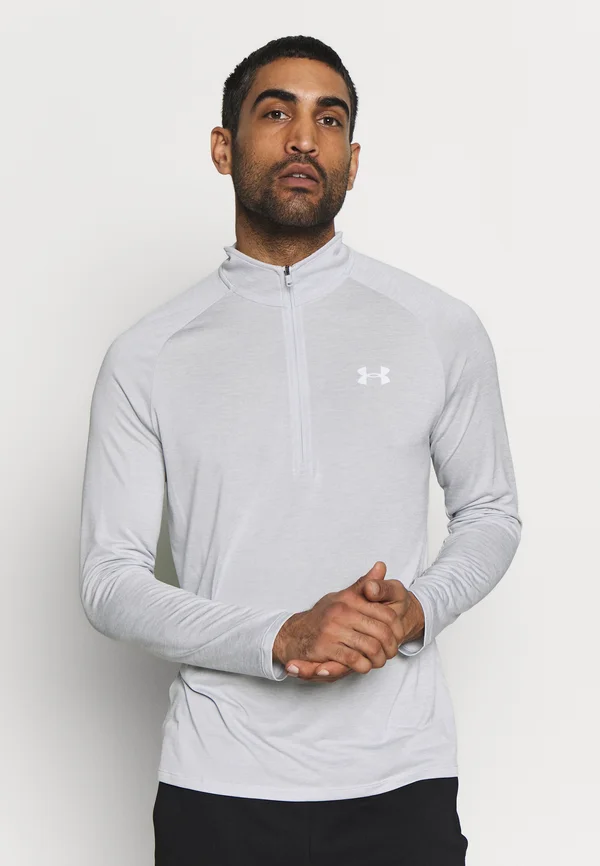 TECH - Langarmshirt - halo gray/white