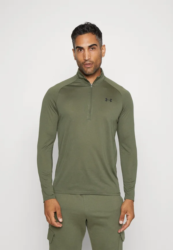 TECH - Langarmshirt - marine green/black