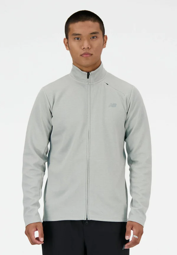 TECH - Sweatjacke - athletic grey