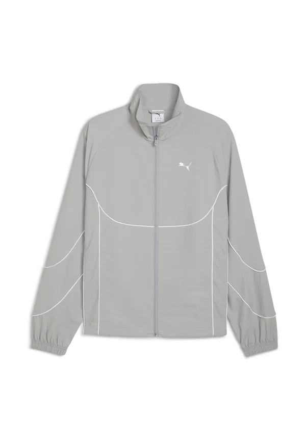TECH - Sweatjacke - gray echo/white