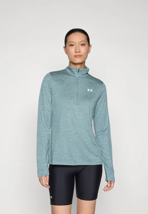 TECH TWIST - Langarmshirt - jasper blue/white