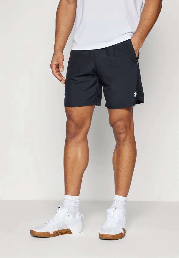 TECH UTILITY - Kurze Sporthose - black/white