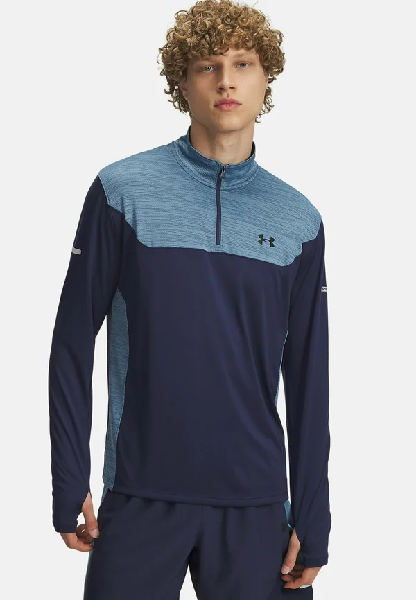 TECH UTILITY - Langarmshirt - washed navy