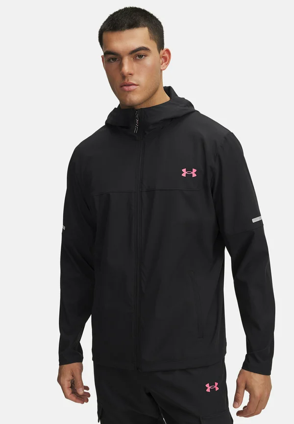 TECH UTILITY WOVEN - Trainingsjacke - black