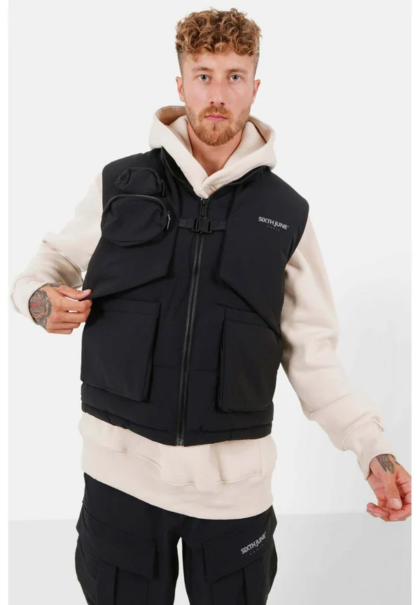TECH - Weste - black