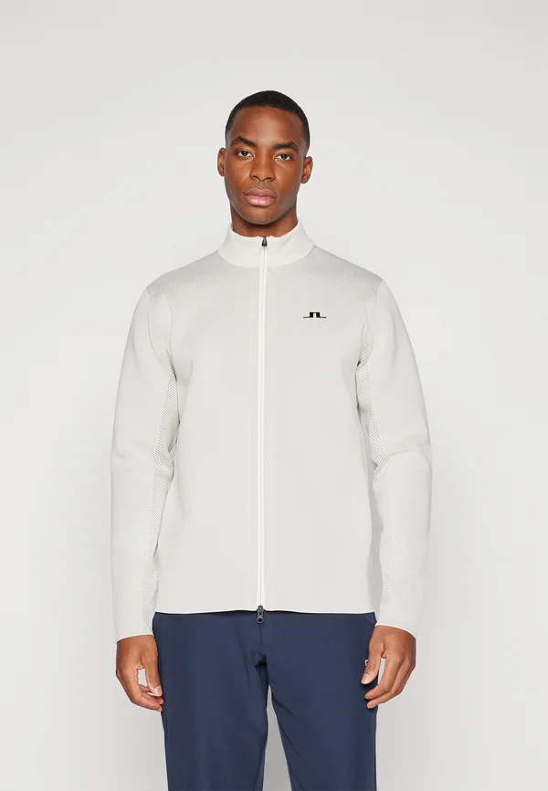 TECH ZIP SWEATER - Sweatjacke - moonbeam
