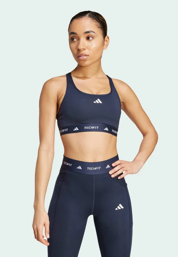 TECHFIT - Sport-BH mit mittlerer Stützkraft - legend ink