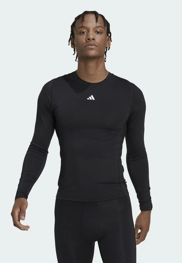 TECHFIT TRAINING - Langarmshirt - black