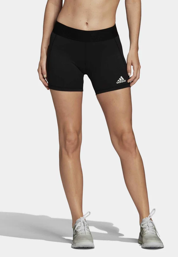 TECHFIT VOLLEYBALL - Kurze Sporthose - black