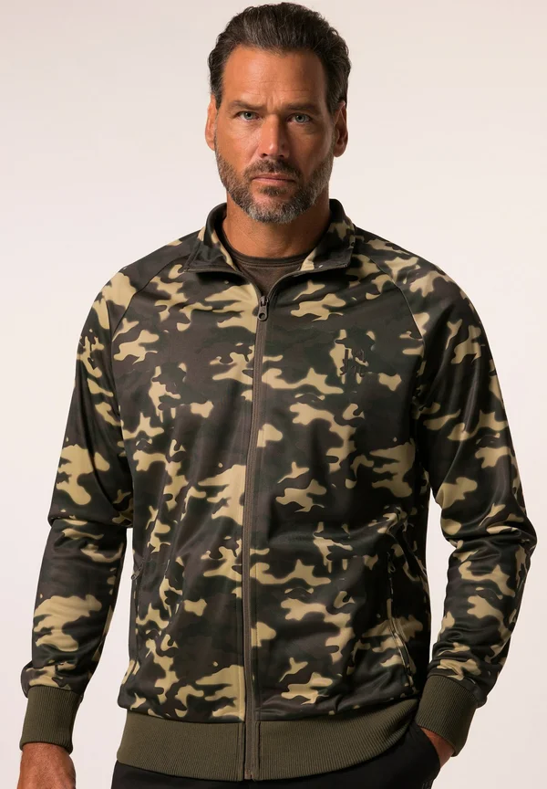 TECHNICAL FITNESS BREATHABLE CAMOUFLAGE - Outdoorjacke - hazelnut