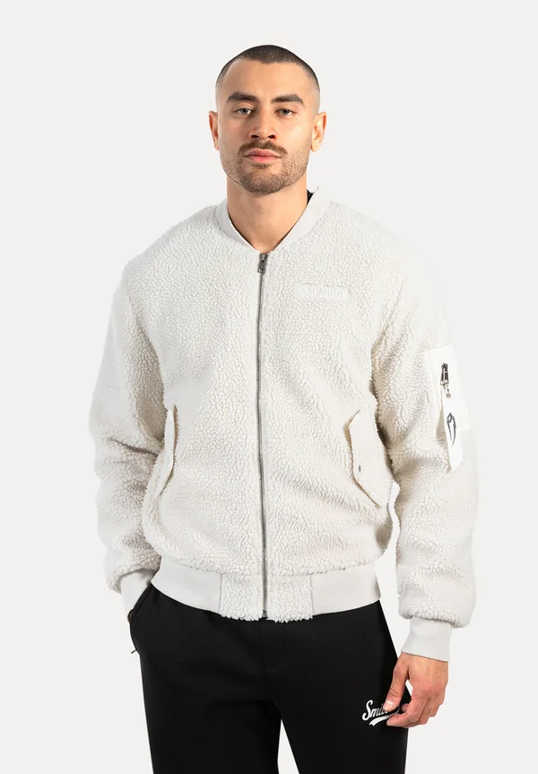 TEDDY BOMBER FERELL - Fleecejacke - creme
