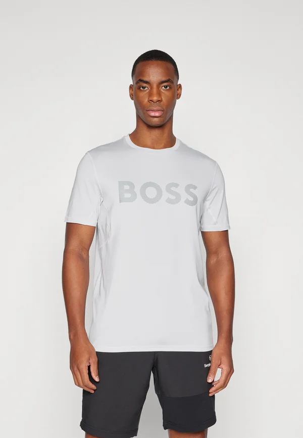 TEE ACTIVE - Sport T-Shirt - light grey/pastel grey