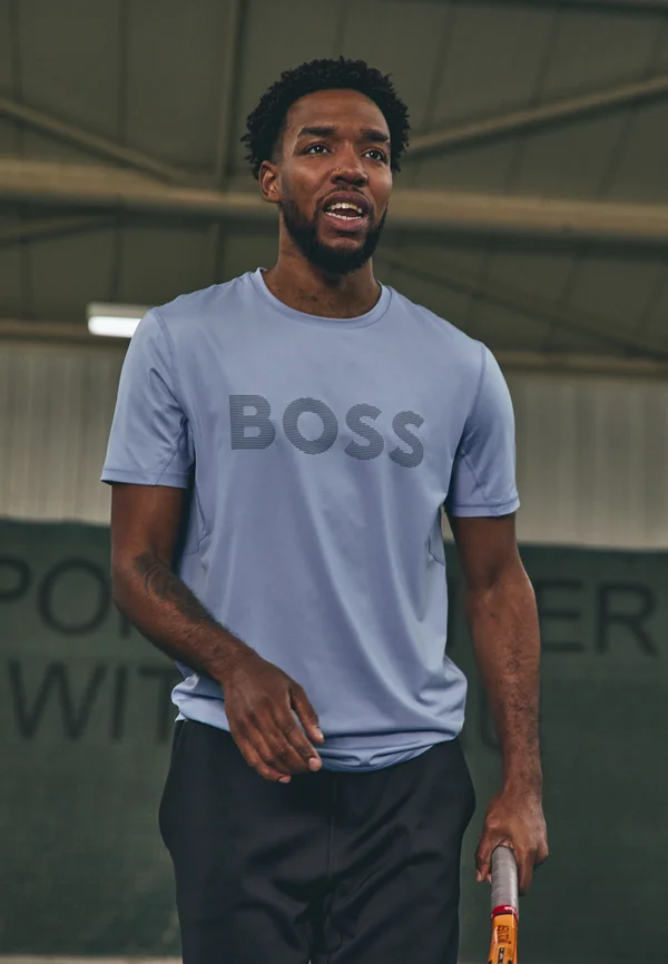TEE ACTIVE - Sport T-Shirt - open blue