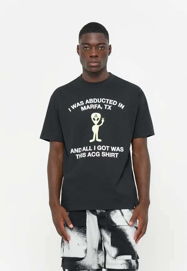 TEE ALIEN - T-Shirt print - black