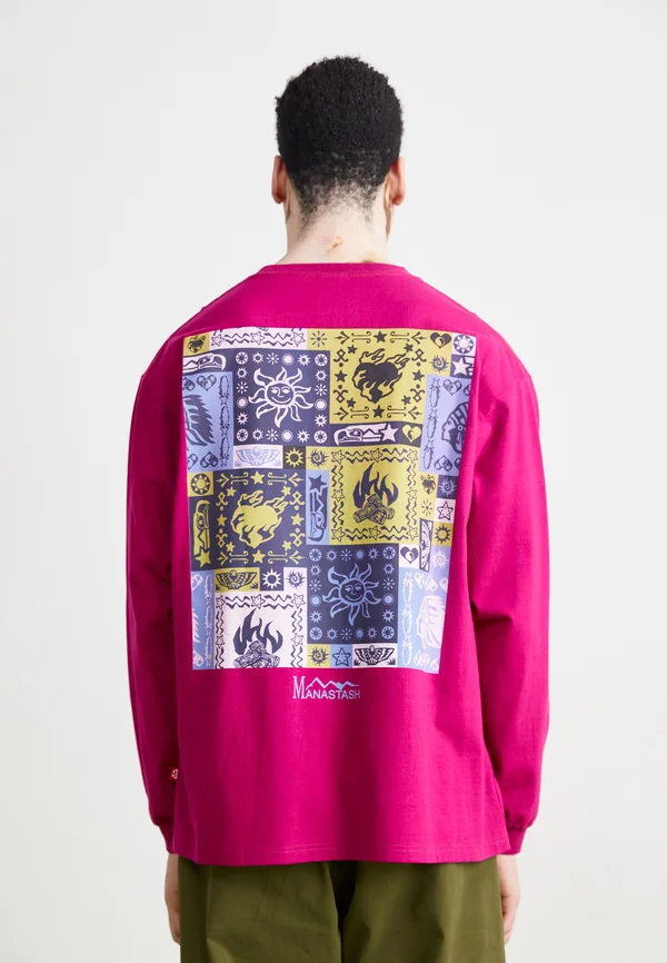 TEE BANDANA - Langarmshirt - pink